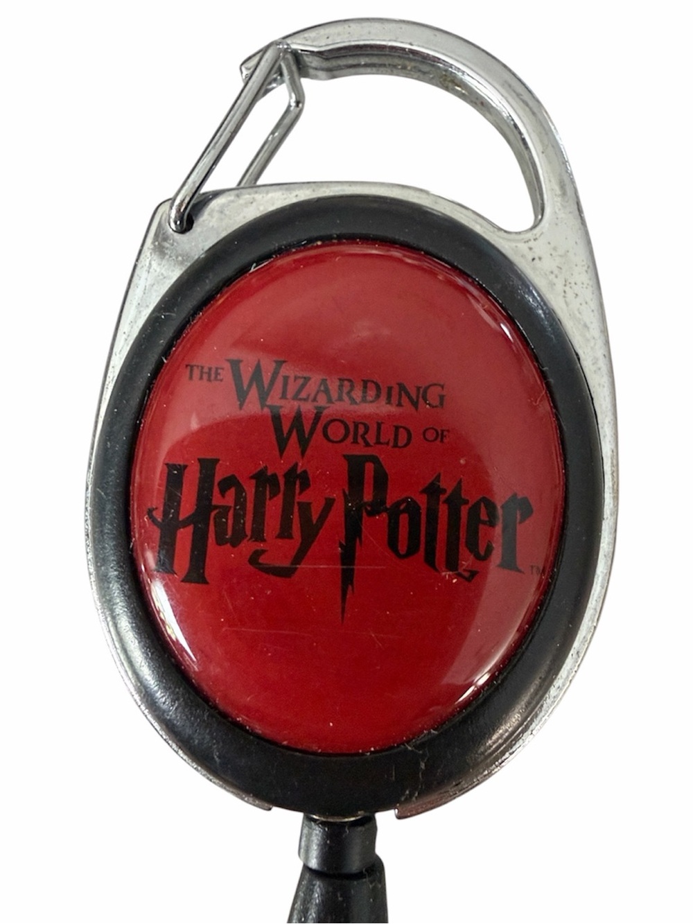 Harry Potter Gryffindor Retractable Badge Reel Carabiner Clip ID Card Holder